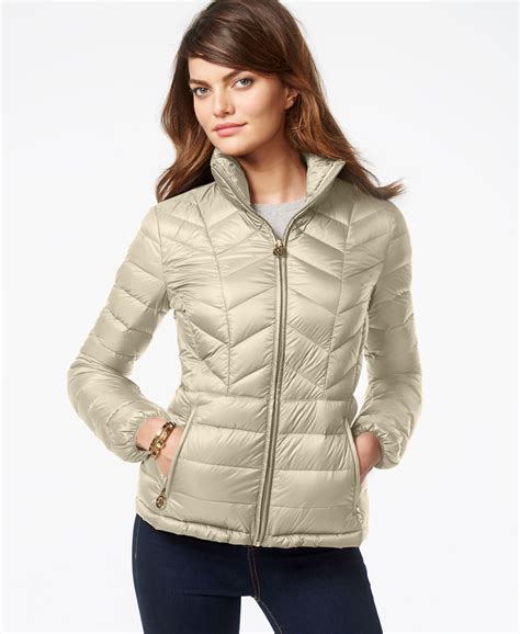 michael kors jacket quilt knit